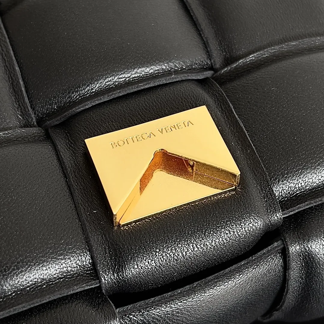 Bottega Veneta Small Padded Cassette Black Bottega Veneta Small Padded Cassette Black