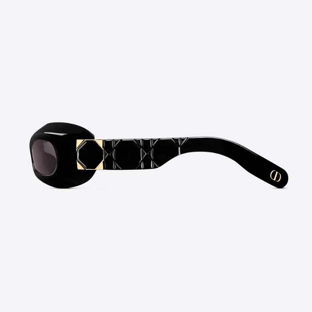 Dior Lady 95.22 Black Rounded Sunglasses for Women