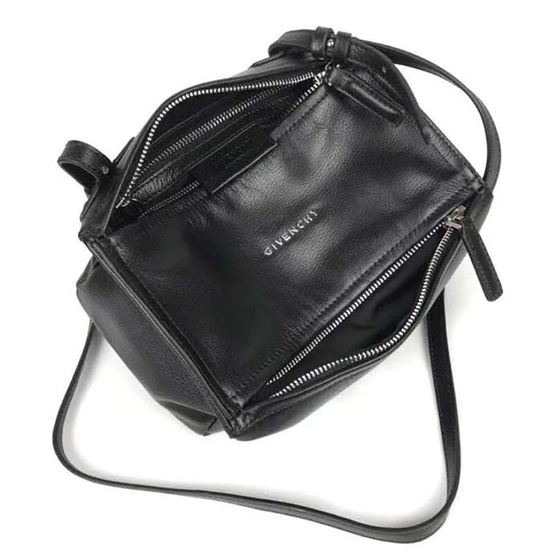 Givenchy Small Pandora Bag in Grained Leather for Women in Black Givenchy Small Pandora Bag in Grained Leather for Women in Black