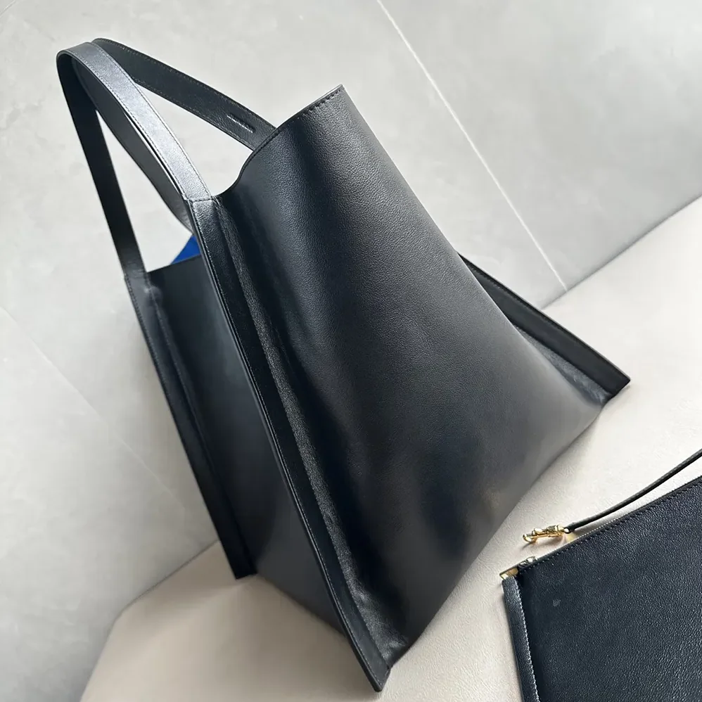 Celine Medium Cube Bag In Supple Calfskin for Women in Black