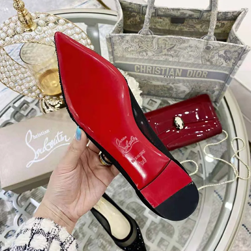 Christian Louboutin Galativi P Strass for Women in Black Christian Louboutin Galativi P Strass for Women in Black
