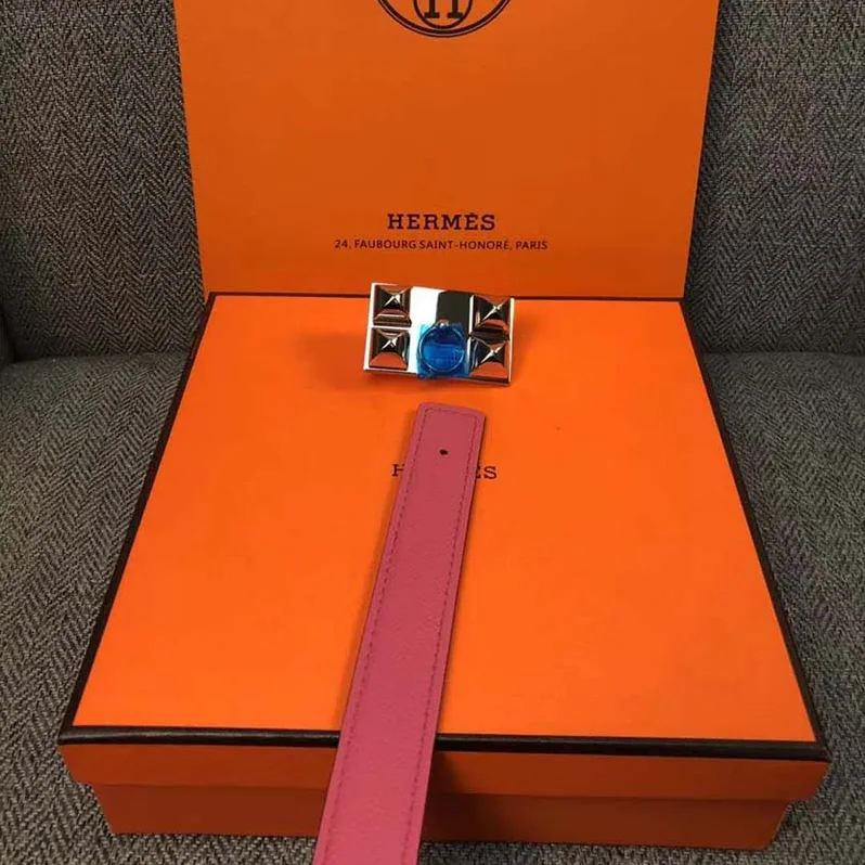 Hermes Collier De Chien Belt Buckle & Reversible Leather Strap 24 mm for Women