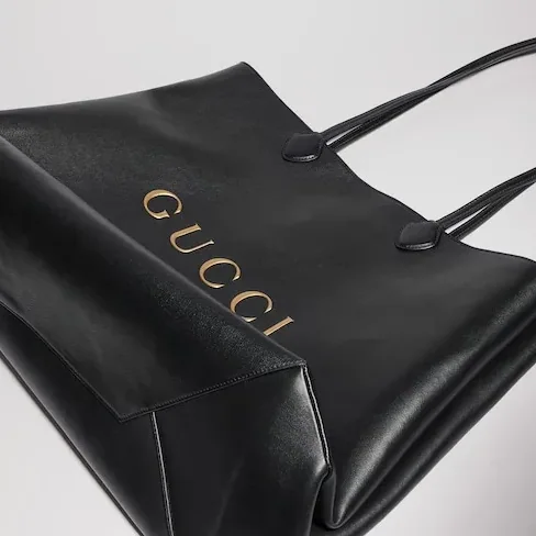 Gucci NY Large Tote Bag / Black Gold Hardware A00B4R AAHG7 1092 Gucci NY Large Tote Bag / Black Gold Hardware A00B4R AAHG7 1092