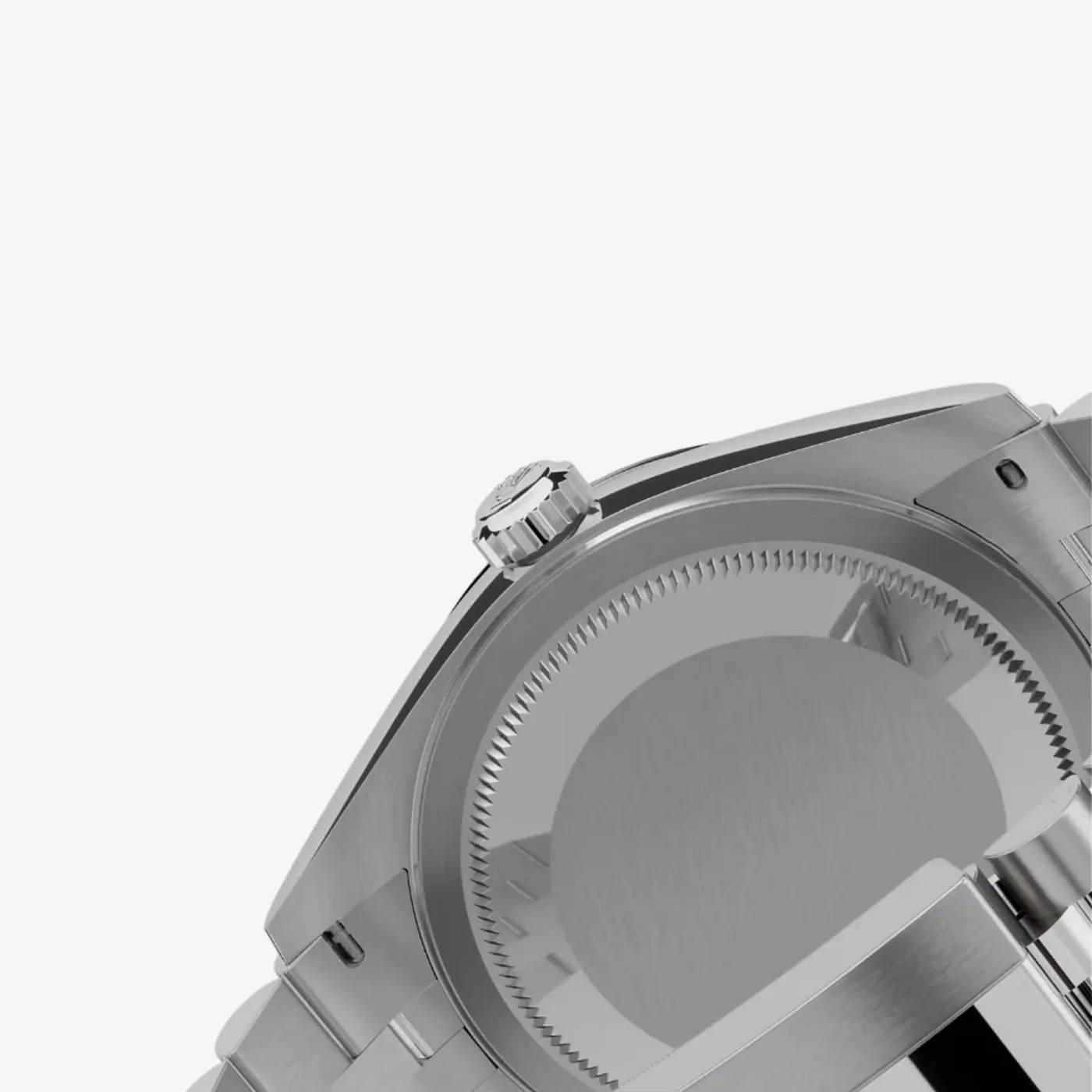 Rolex Sky Dweller Watch Silver Toned Bright Black Dial Rolex Sky Dweller Watch Silver Toned Bright Black Dial