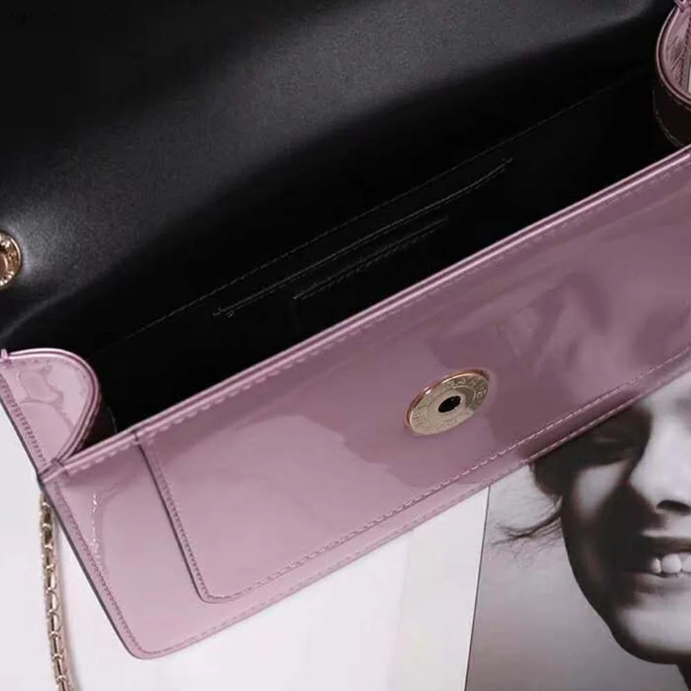 Bvlgari Serpenti Forever Flap Cover in Calf Leather for Women in Pink