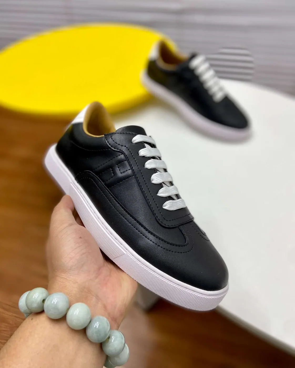 Hermes Quicker Sneaker Black Hermes Quicker Sneaker Black