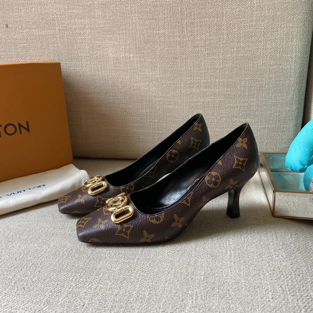 Louis Vuitton Rotary Pump Cacao Brown for Women