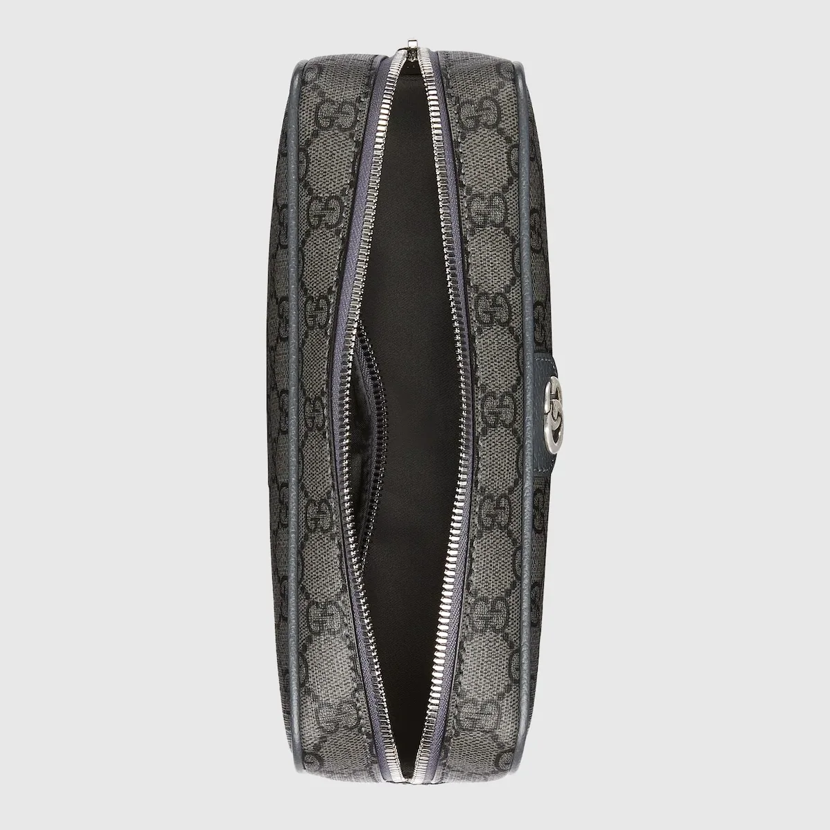 Gucci Ophidia Toiletry Case Clutch & Pouch in Grey Palladium Hardware Gucci Ophidia Toiletry Case Clutch & Pouch in Grey Palladium Hardware