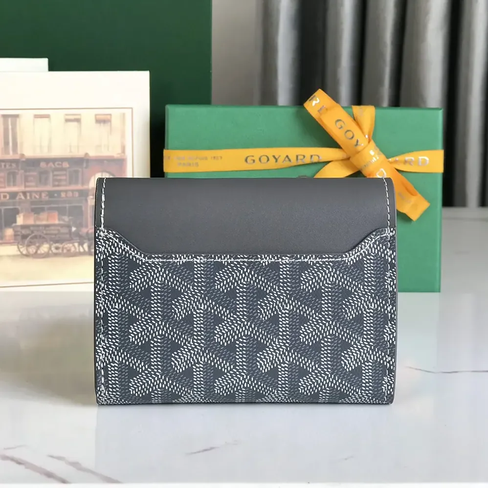 Goyard Saint Gabrie Wallet for Unisex in Grey