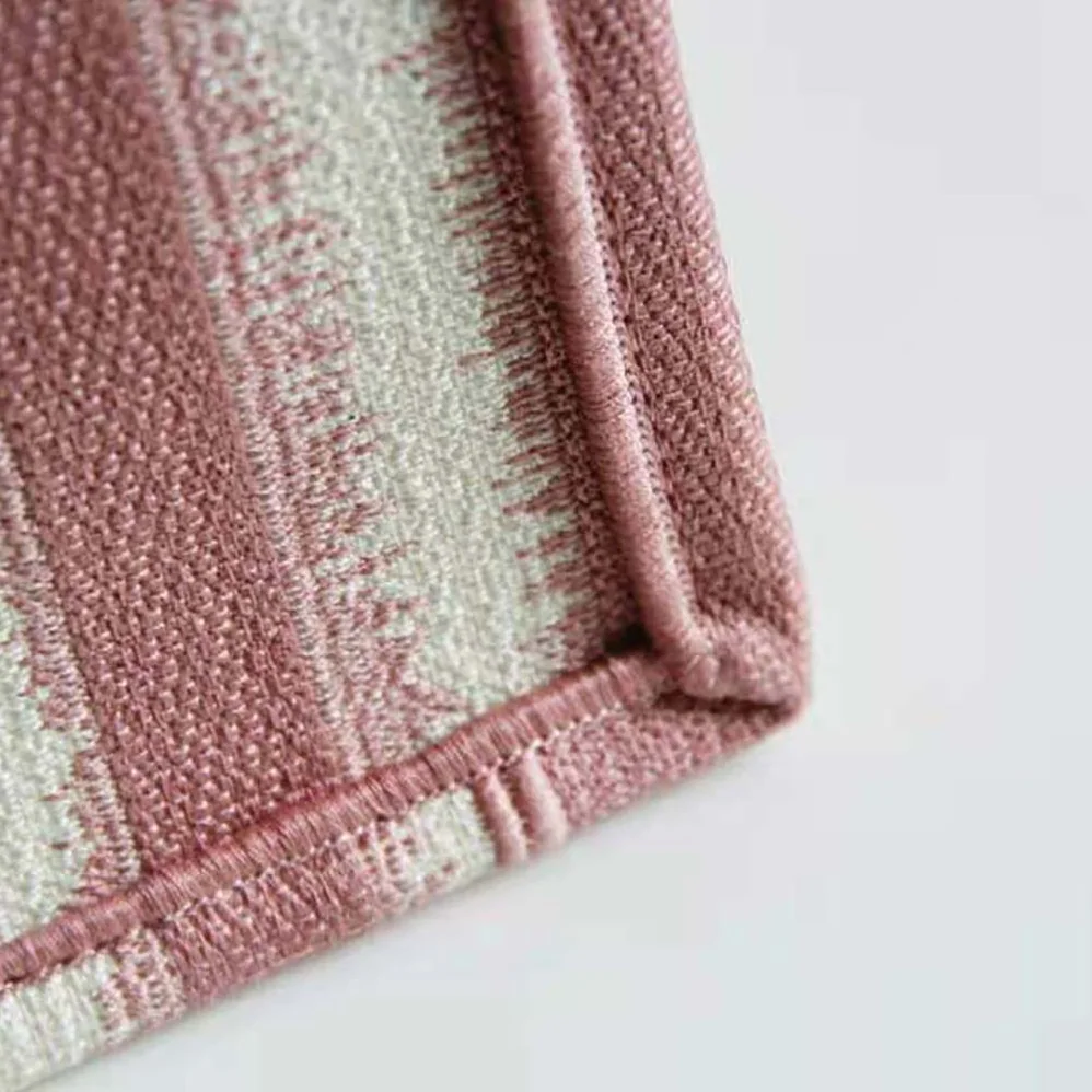 Dior Dior Book Tote Pink D for Women in Stripes Embroidery