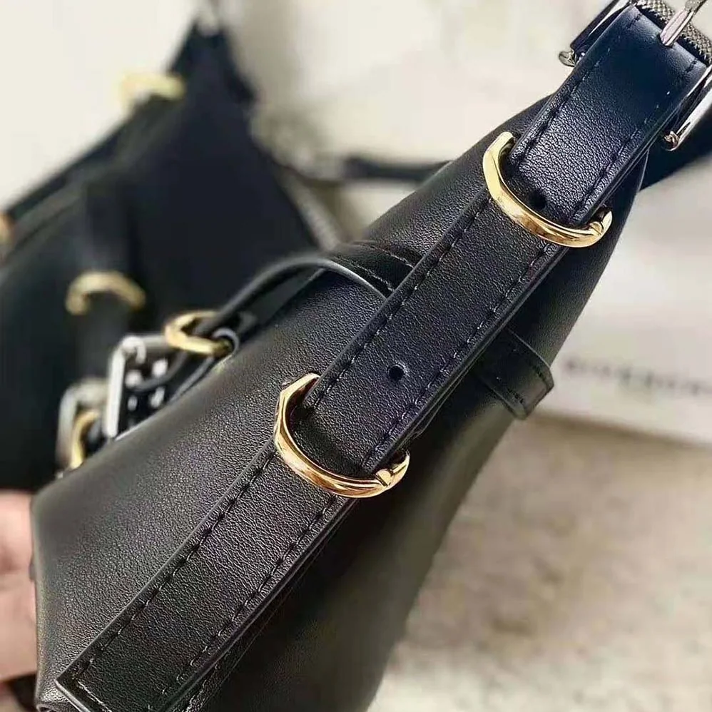 Givenchy Mini Voyou Bag in Leather for Women in Black Givenchy Mini Voyou Bag in Leather for Women in Black