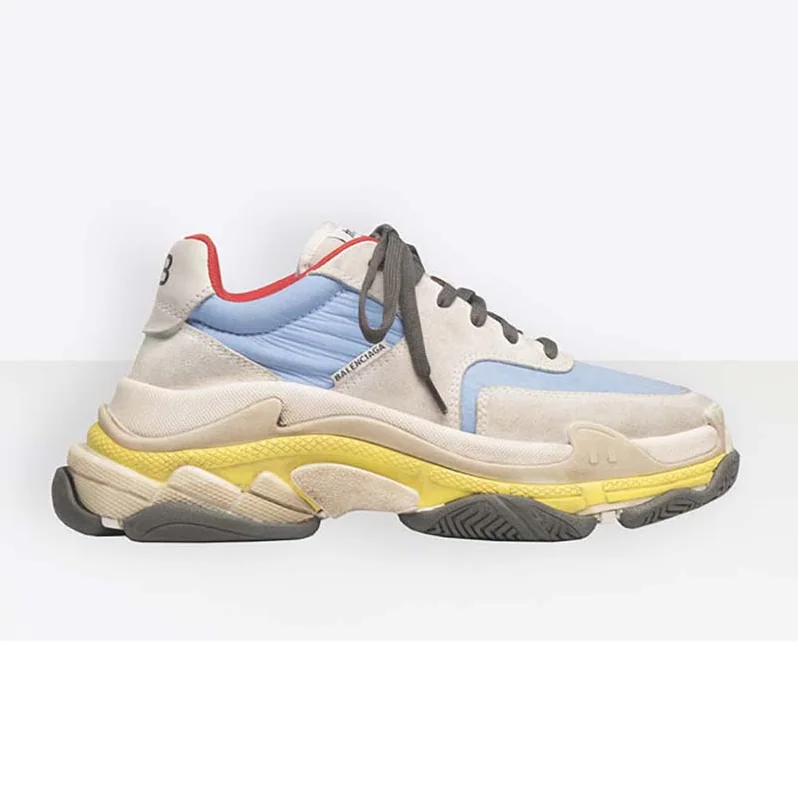 Balenciaga Shoes Triple S Trainers Oversized Sneakers 10mm Heel for Unisex