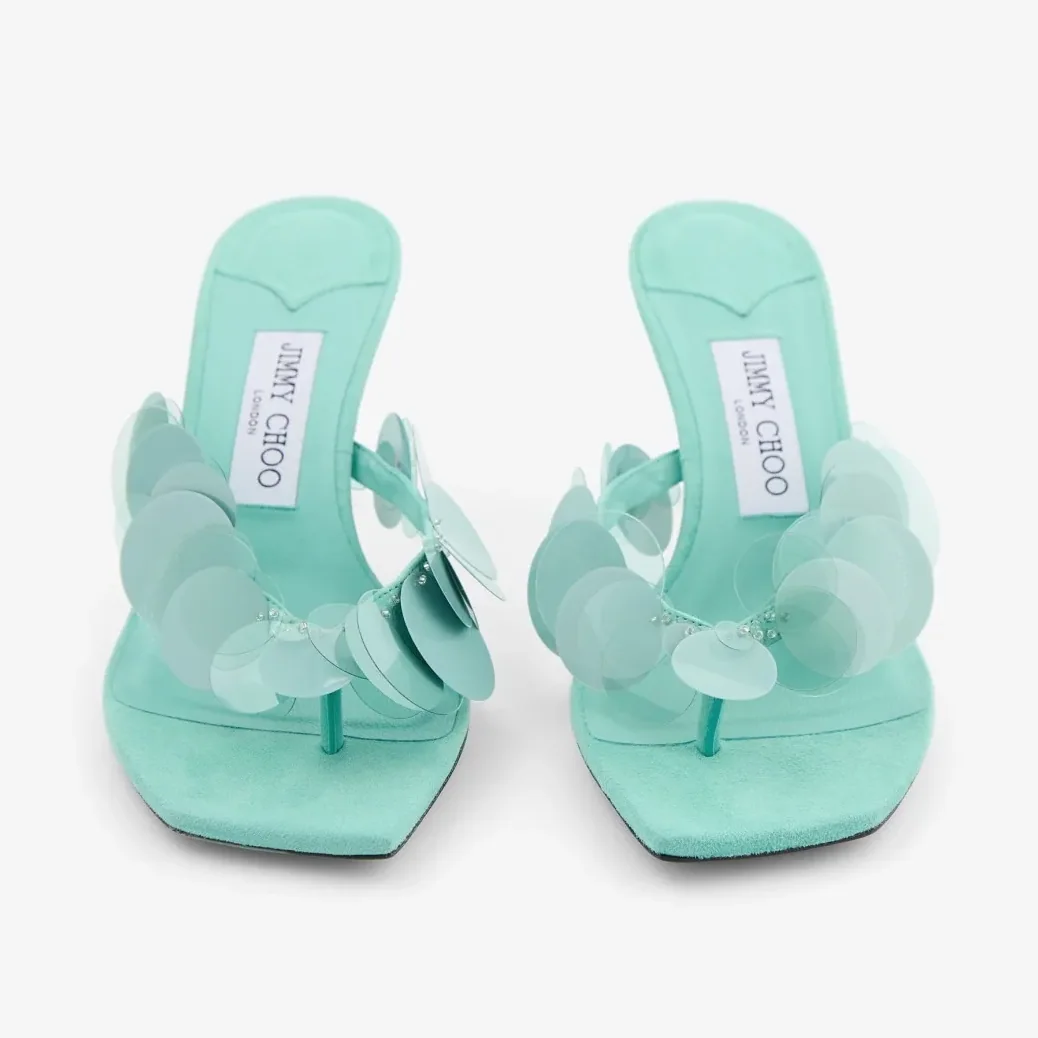Jimmy Choo Freja 70 Aqua Green FREJA70RPQ Jimmy Choo Freja 70 Aqua Green FREJA70RPQ