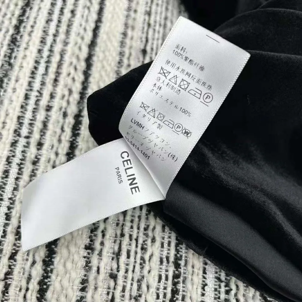 Celine Cropped Hoodie in Velvet Jersey for Women Celine Cropped Hoodie in Velvet Jersey for Women