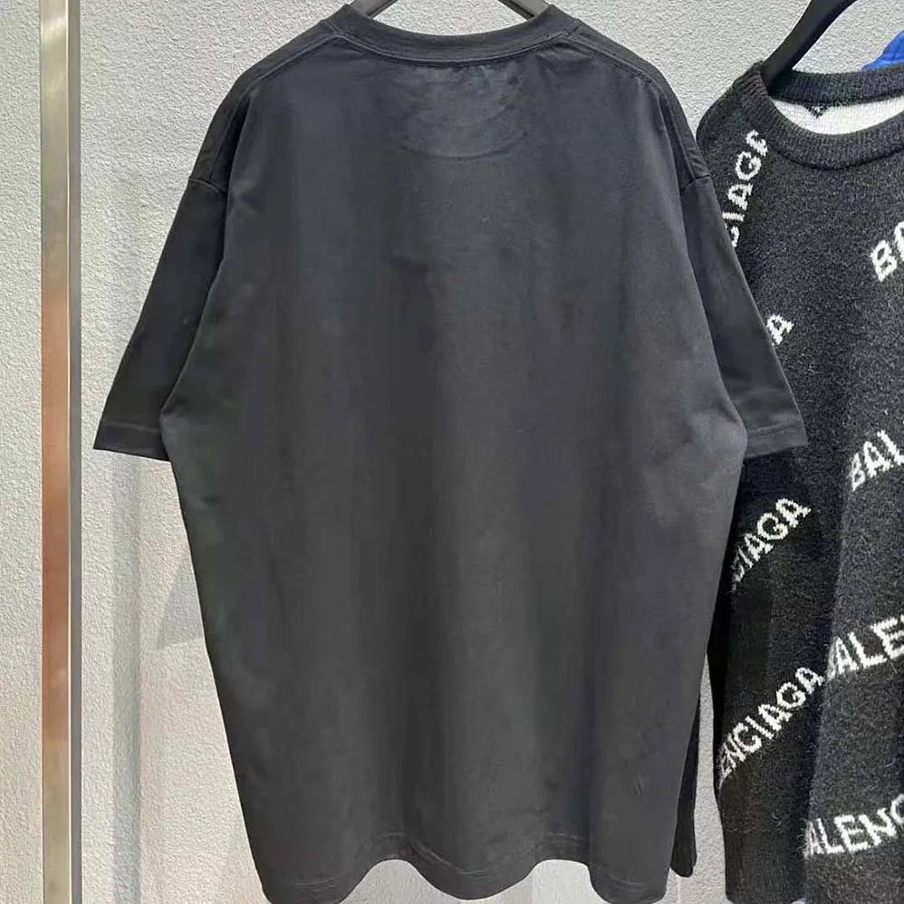 Balenciaga Cities Paris T-shirt Medium Fit in Black for Men