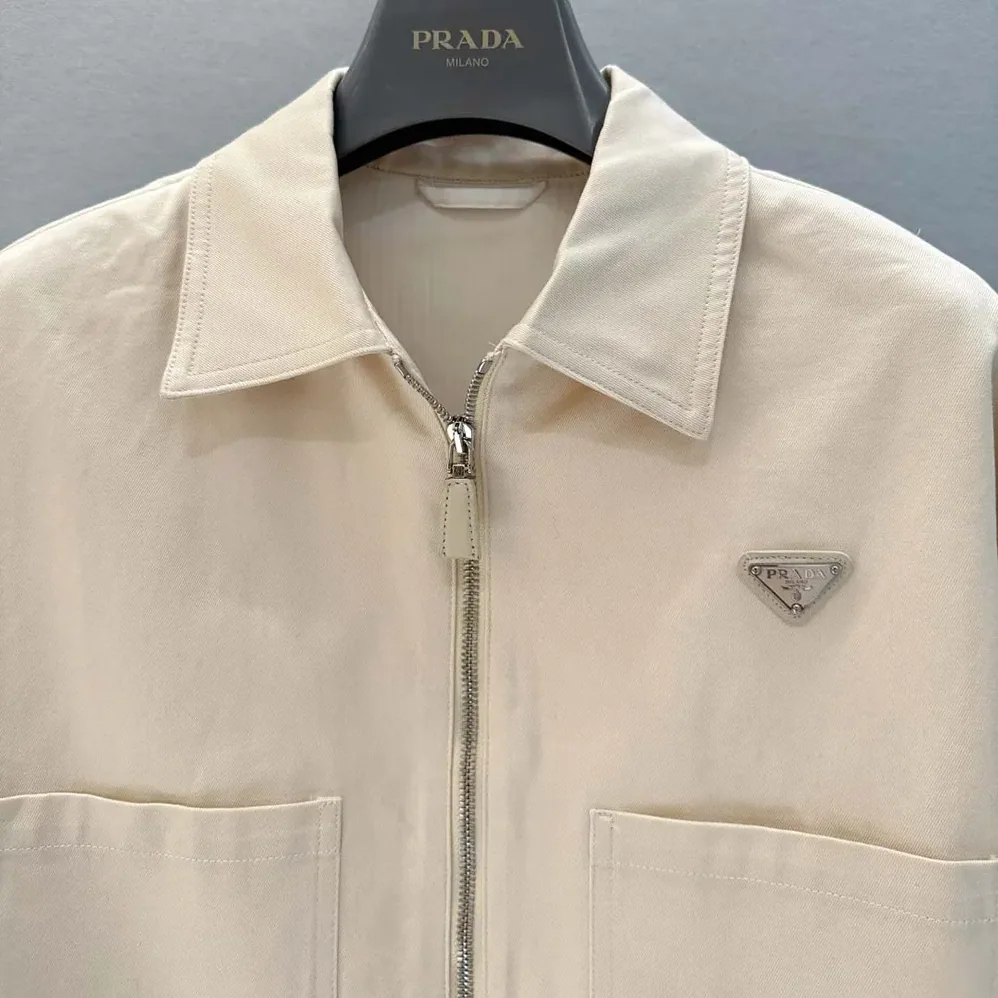 Prada Denim Blouson Jacket for Women