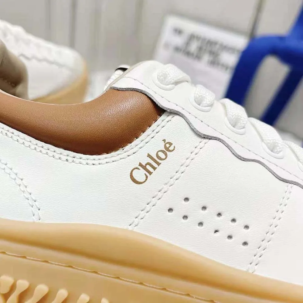 Chloe Franckie Low-Top Sneaker in Smooth Calfskin for Women Chloe Franckie Low-Top Sneaker in Smooth Calfskin for Women