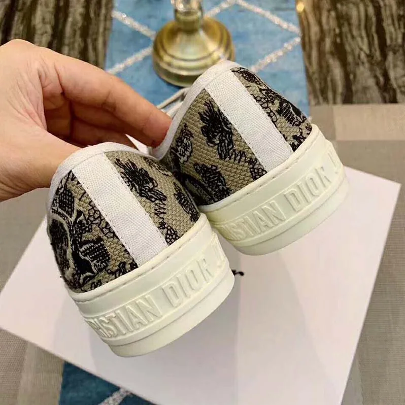 Dior Walk'n'Dior Sneaker Embroidered With Toile De Jouy for Women