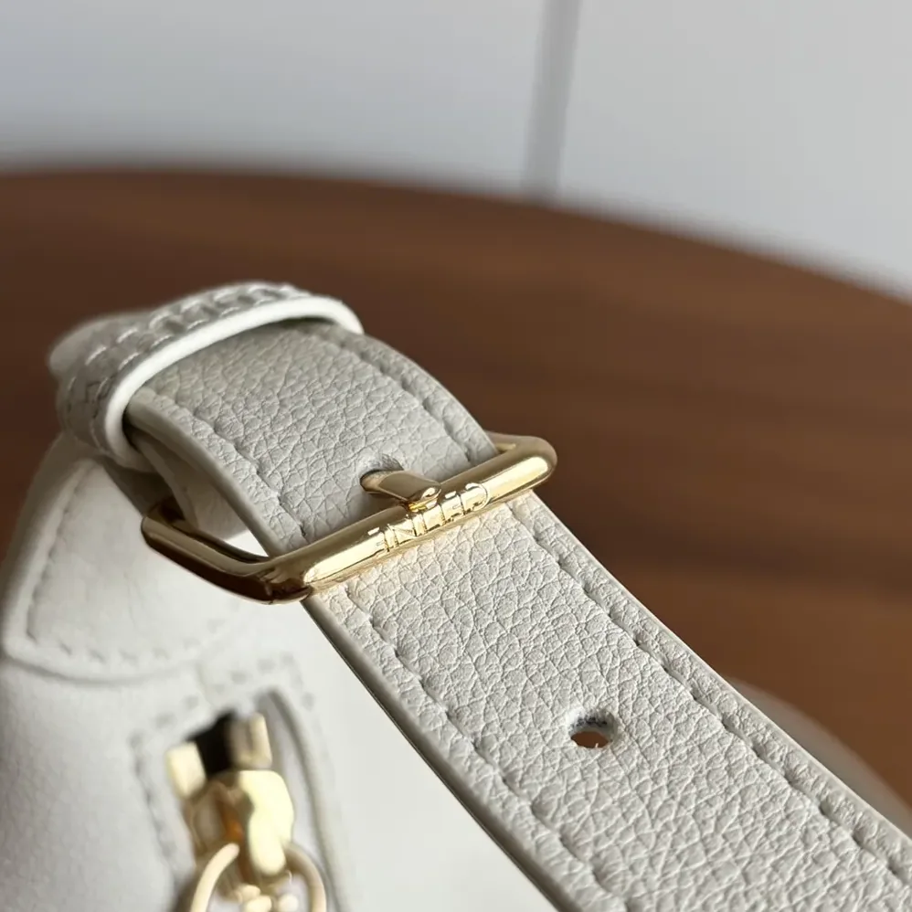 Celine Teen Celine Llulu in Grained Calfskin for Women in White Celine Teen Celine Llulu in Grained Calfskin for Women in White