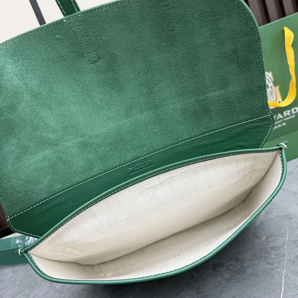 Goyard Coursier Messenger Bag for Unisex in Green