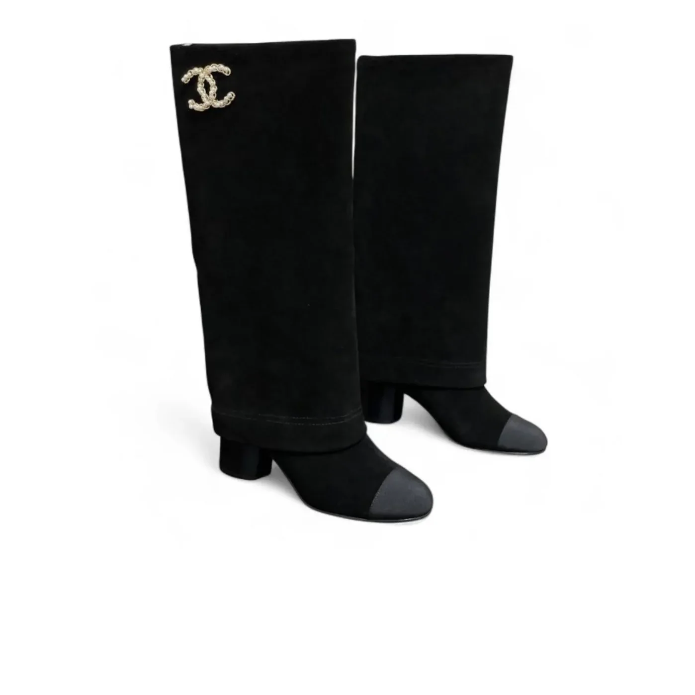 Chanel High Boots Black