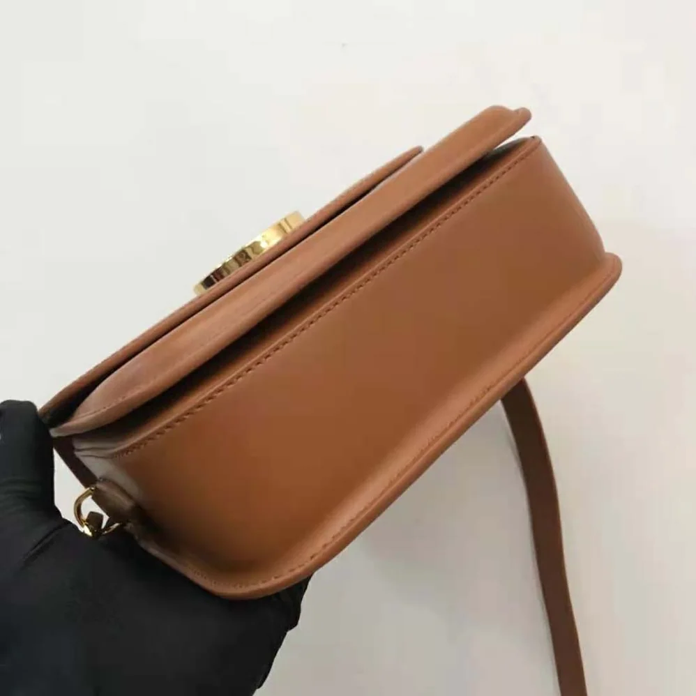 Burberry Leather Small Elizabeth Bag for Women in Brown