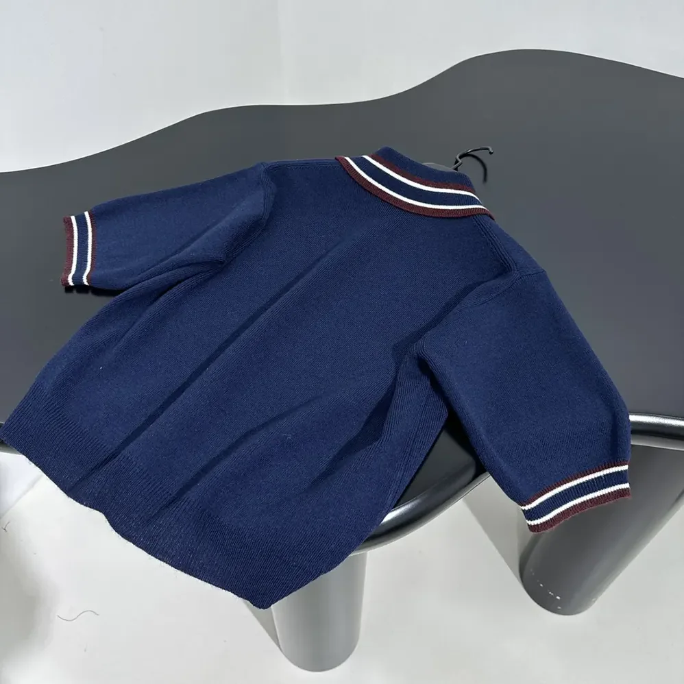 Miu Miu Wool and Cashmere Polo Sweater for Women Miu Miu Wool and Cashmere Polo Sweater for Women