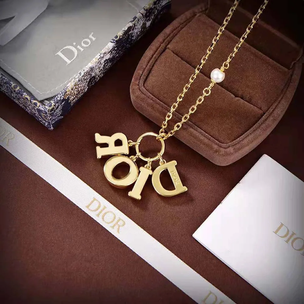 Dior Dio(r)evolution Necklace Gold for Women in Finish Metal
