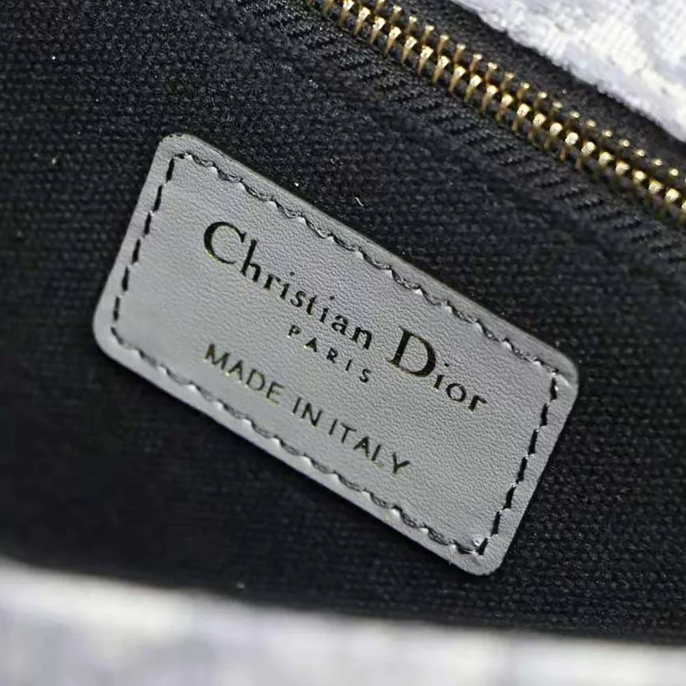 Dior 30 Montaigne Bag Gray Dior Oblique Jacquard for Women