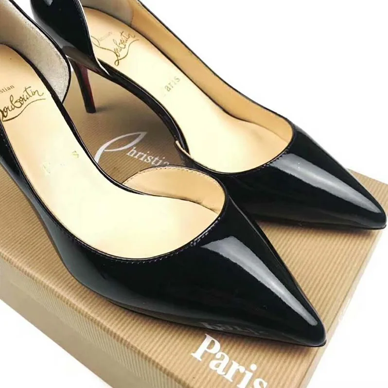 Christian Louboutin Shoes Lriza 70mm Heel Hight for Women in Black Christian Louboutin Shoes Lriza 70mm Heel Hight for Women in Black