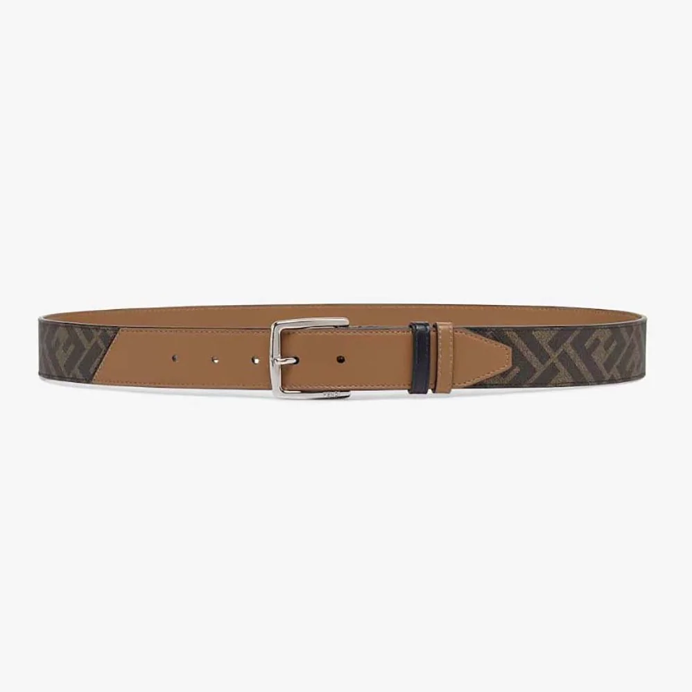 Fendi Fendi Diagonal Belt Beige Leather-7C0497A9XSF1EGA for Men Fendi Fendi Diagonal Belt Beige Leather-7C0497A9XSF1EGA for Men