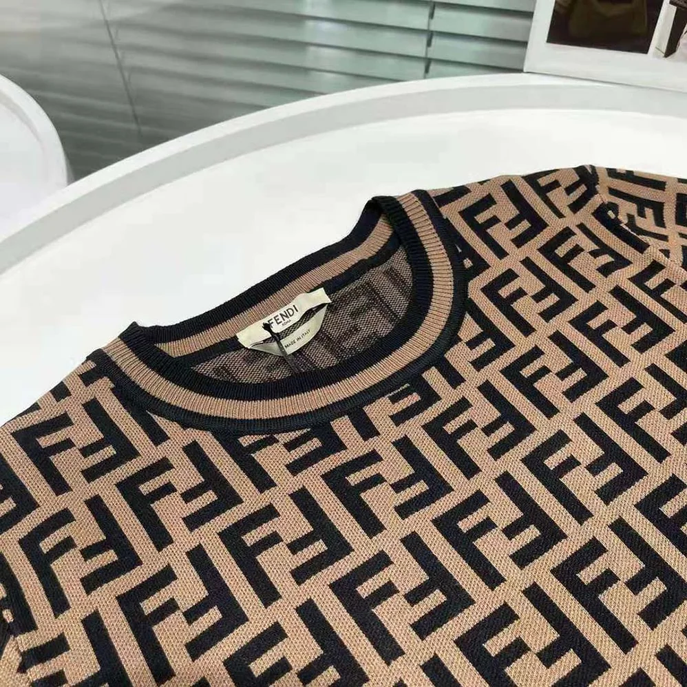 Fendi Fabric FF Motif Sweater for Women