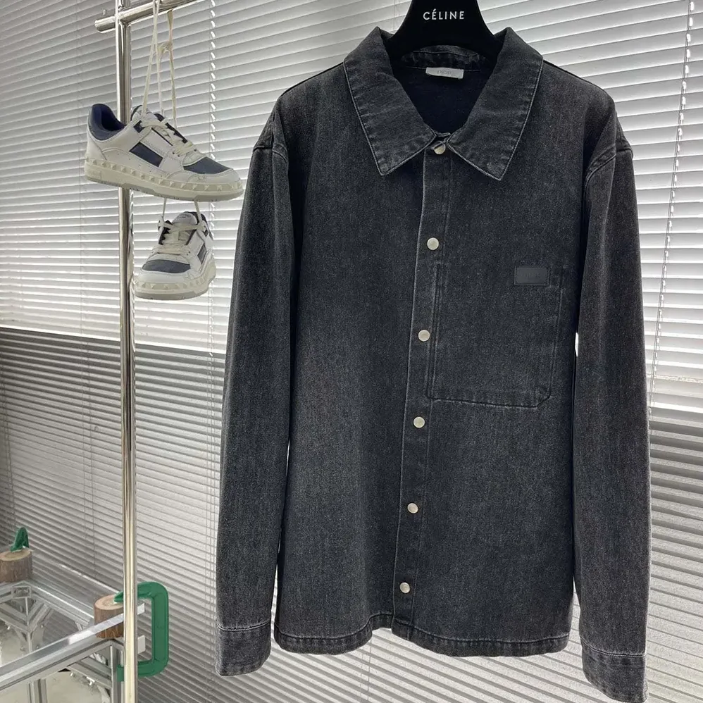 Dior Overshirt Black Cotton Twill for Women