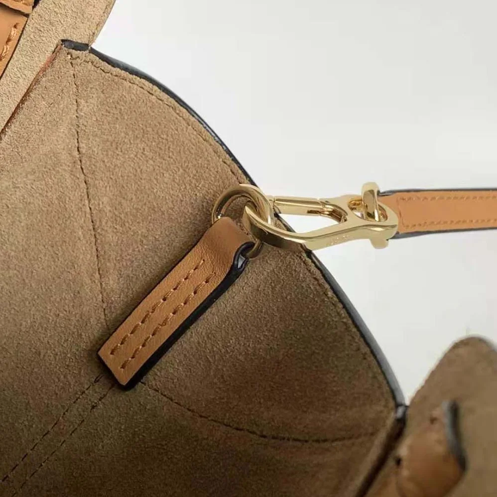 Loewe Hammock Nugget Bag in Nappa Calfskin for Women in Brown Loewe Hammock Nugget Bag in Nappa Calfskin for Women in Brown