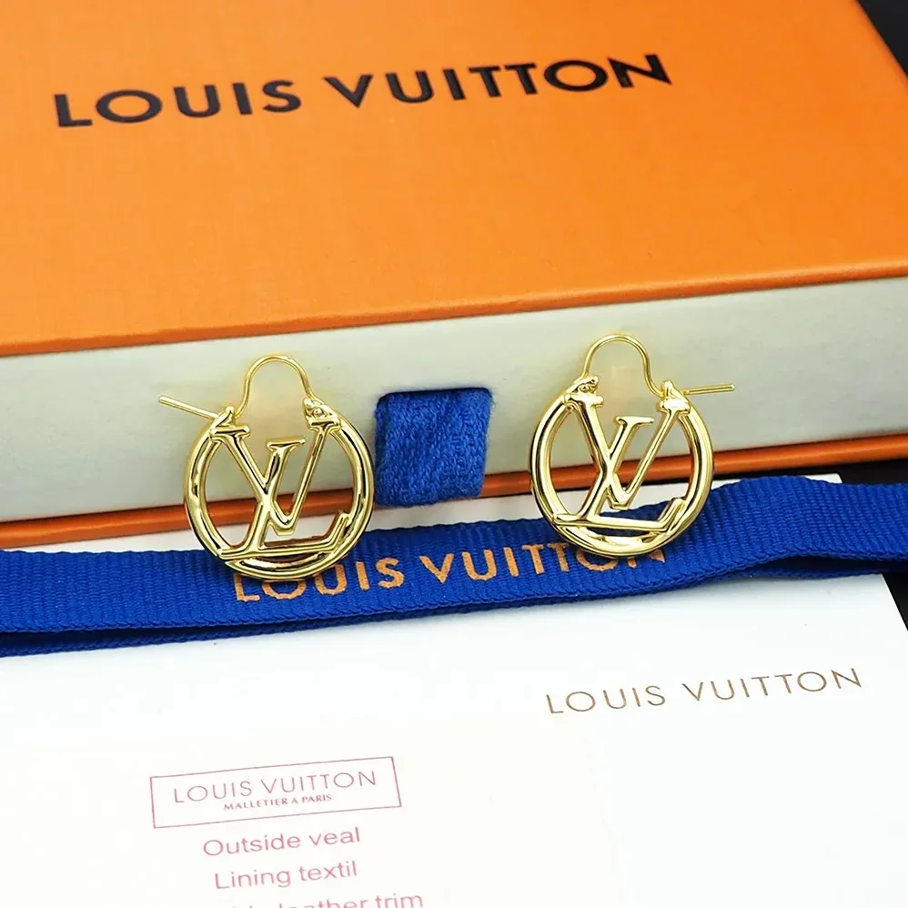 Louis Vuitton Louise PM Earrings Gold