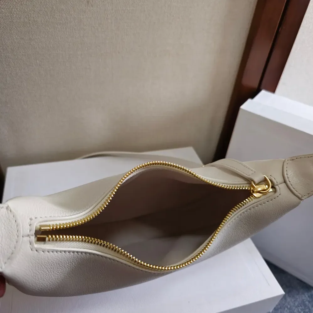 Celine Teen Celine Lulu in Grained Calfskin for Women in White Celine Teen Celine Lulu in Grained Calfskin for Women in White