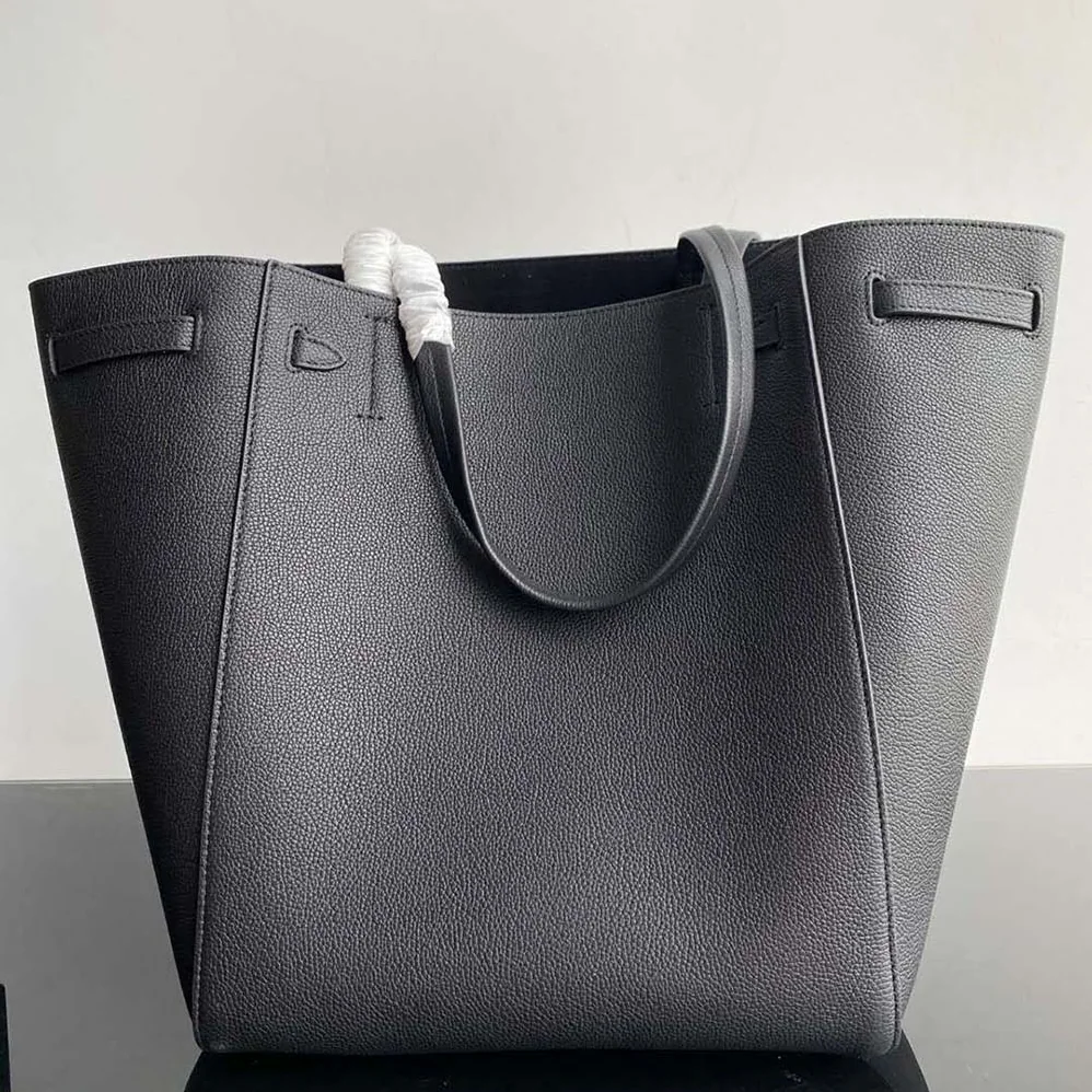 Celine Small Cabas Phantom in Soft Grained Calfskin for Women in Black Celine Small Cabas Phantom in Soft Grained Calfskin for Women in Black