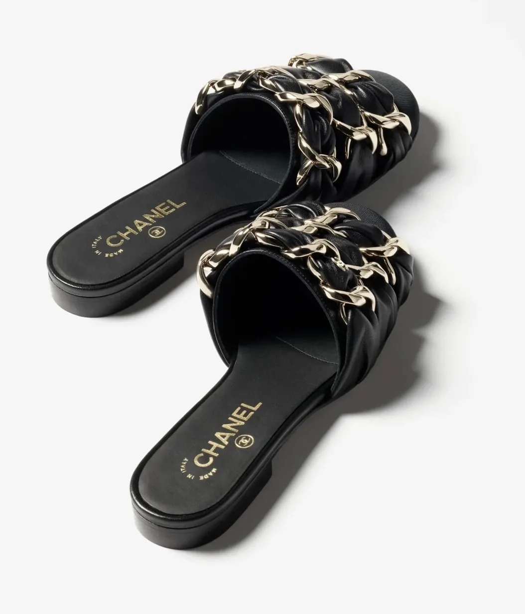 Chanel Mules Black -