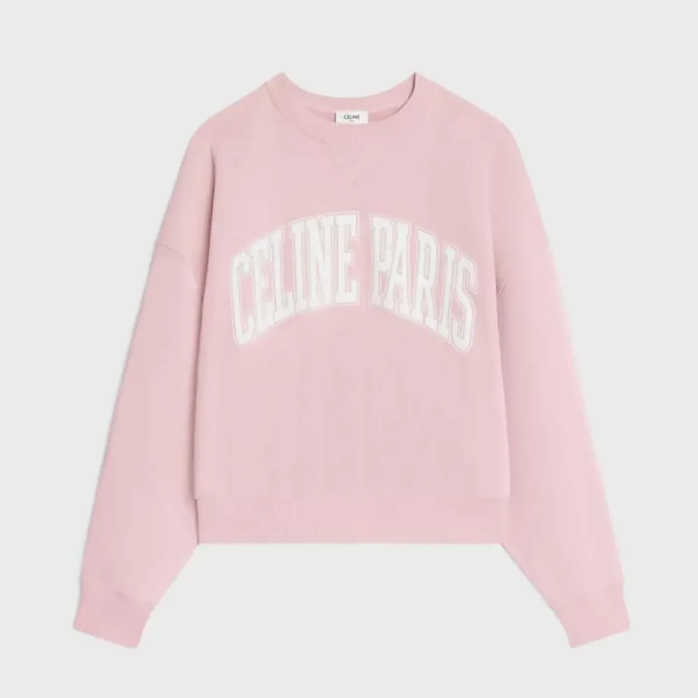 Celine Oversized Celine Sweatshirt in Cotton Fleece for Men Celine Oversized Celine Sweatshirt in Cotton Fleece for Men