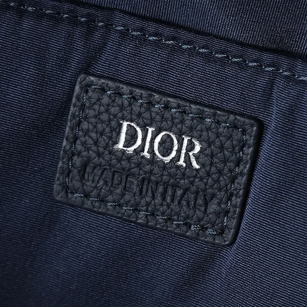 Dior Rider Backpack Blue Dior Oblique Jacquard for Men