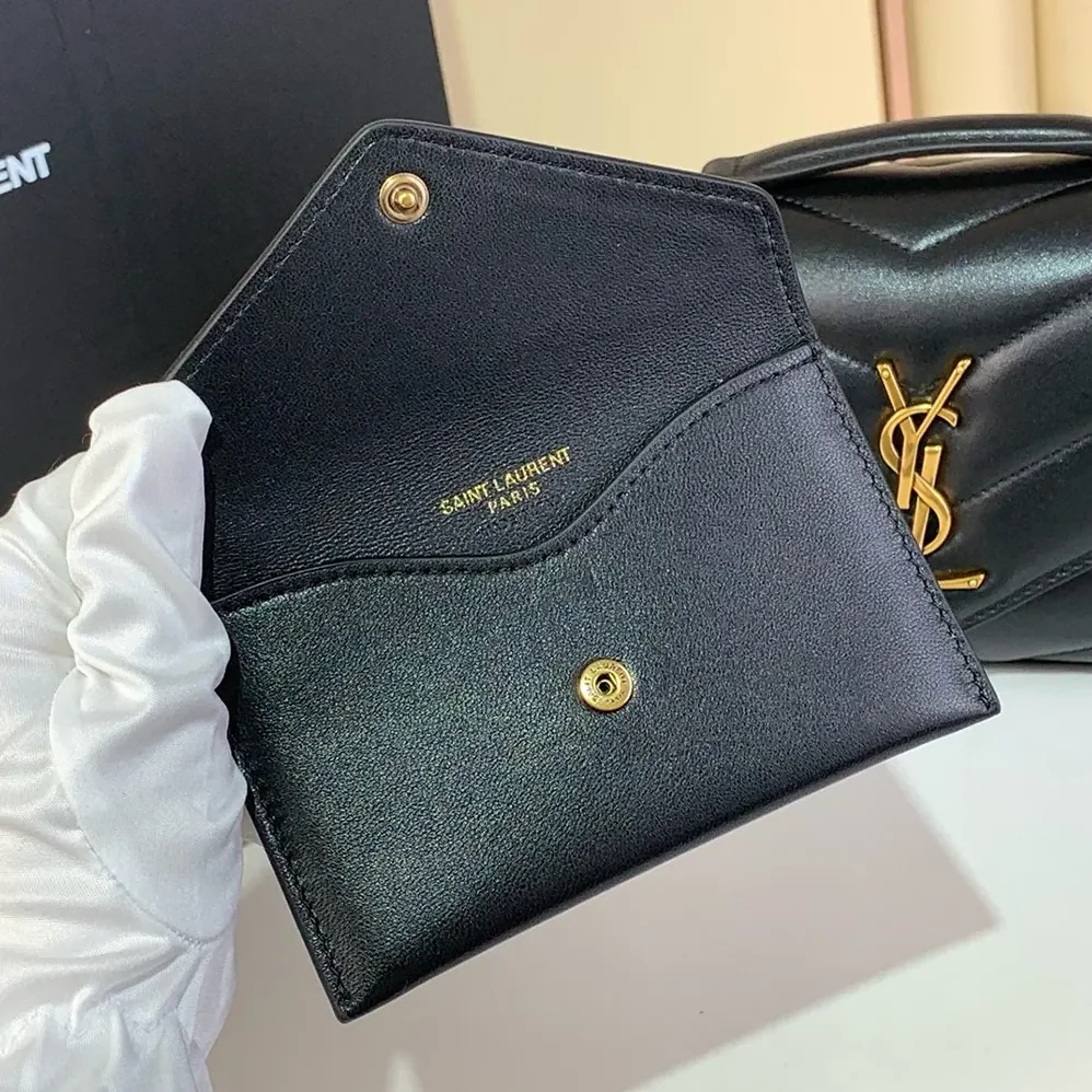 Saint Laurent YSL Loulou Small in Matelasse Lambskin for Women
