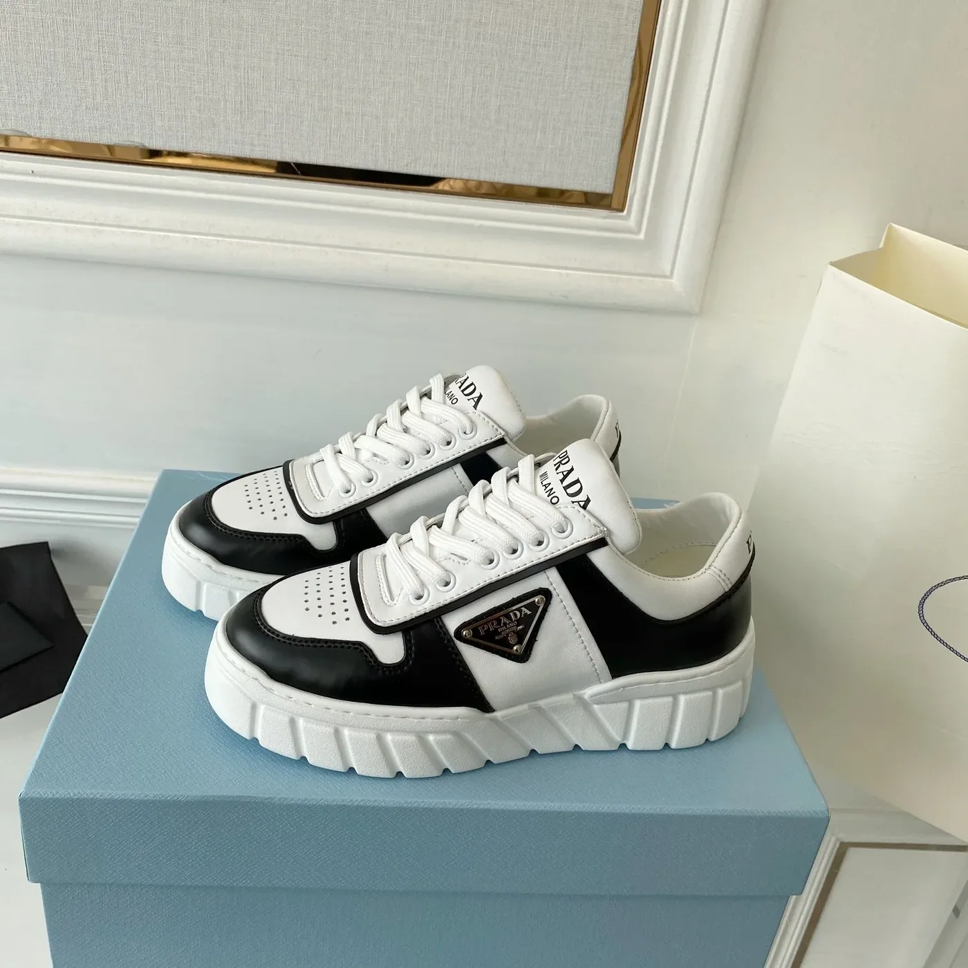 Prada Gabardine Sneakers Black for Women Prada Gabardine Sneakers Black for Women