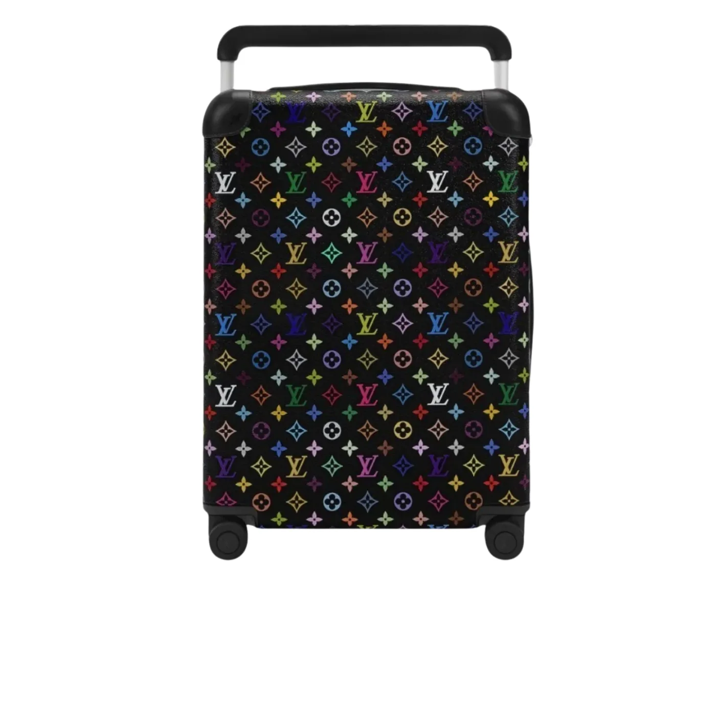 Louis Vuitton LV x TM Horizon 55 Suitcase in Multicolor Noir Silver Hardware