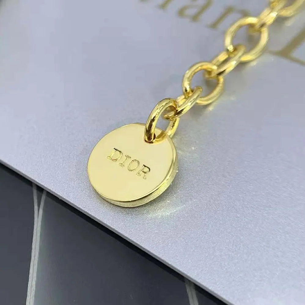 Dior Petit CD Bracelet Gold for Women in Finish Metal