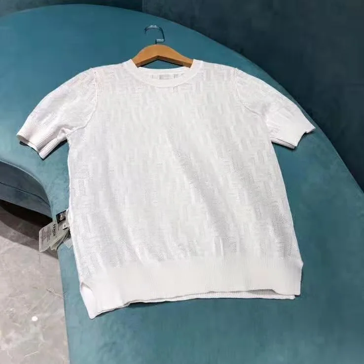 Fendi JUMPER White Cotton Jumper for Women Fendi JUMPER White Cotton Jumper for Women