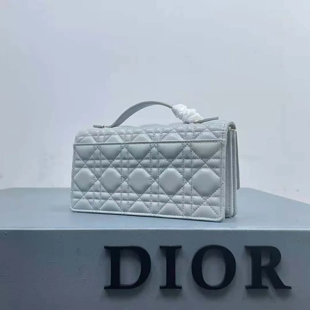 Dior Miss Dior Mini Bag Placid Blue Cannage Lambskin for Women Dior Miss Dior Mini Bag Placid Blue Cannage Lambskin for Women
