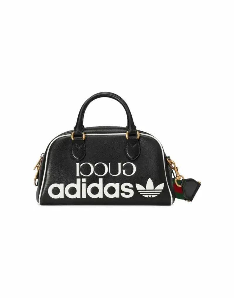 Gucci x Adidas Mini Duffle Bag Black Gucci x Adidas Mini Duffle Bag Black