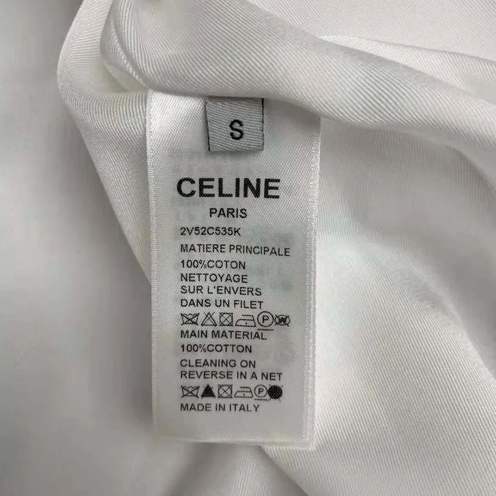 Celine Windbreaker with Monogram in Nylon for Women in White Celine Windbreaker with Monogram in Nylon for Women in White