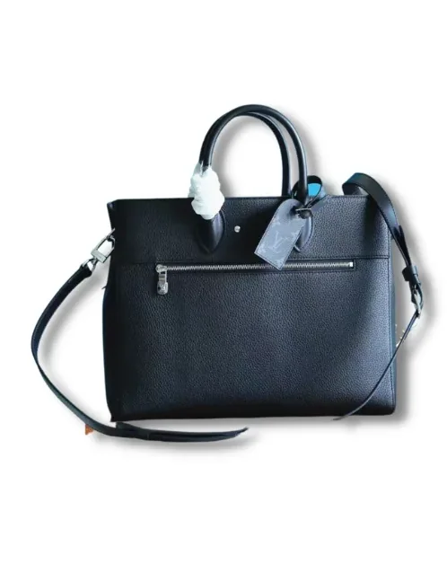 Cabas Business Briefcase Shoulder Bag Black /