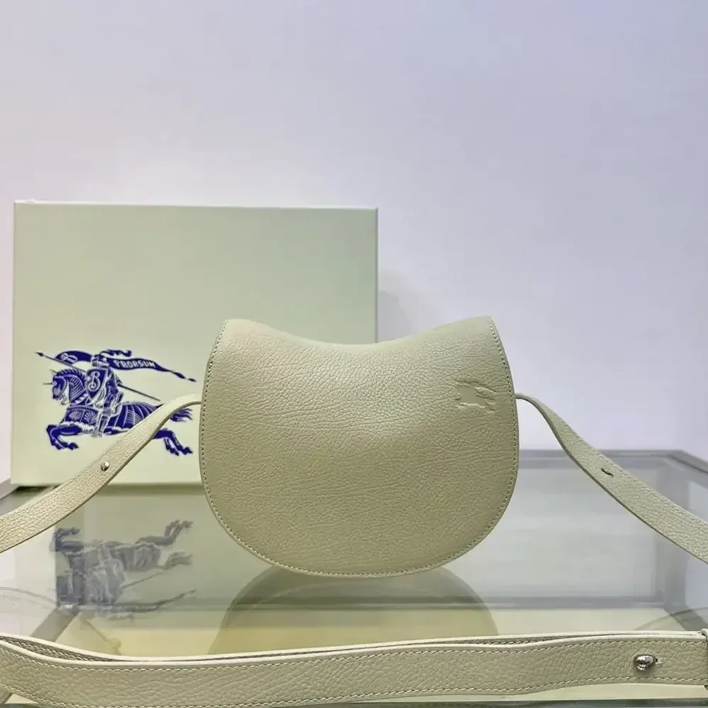 Burberry Mini Rocking Horse Bag for Women in White Burberry Mini Rocking Horse Bag for Women in White